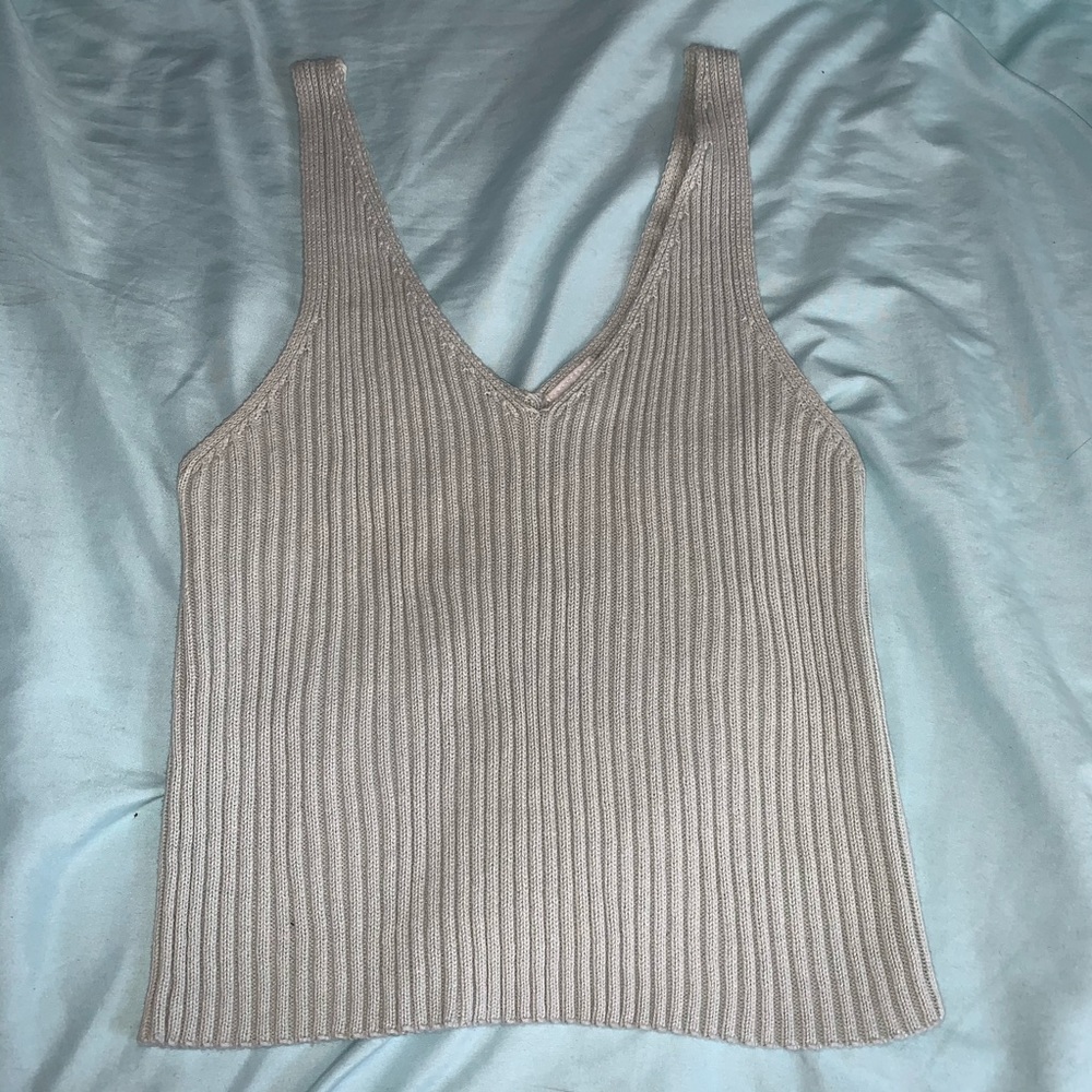 Cropped tank top